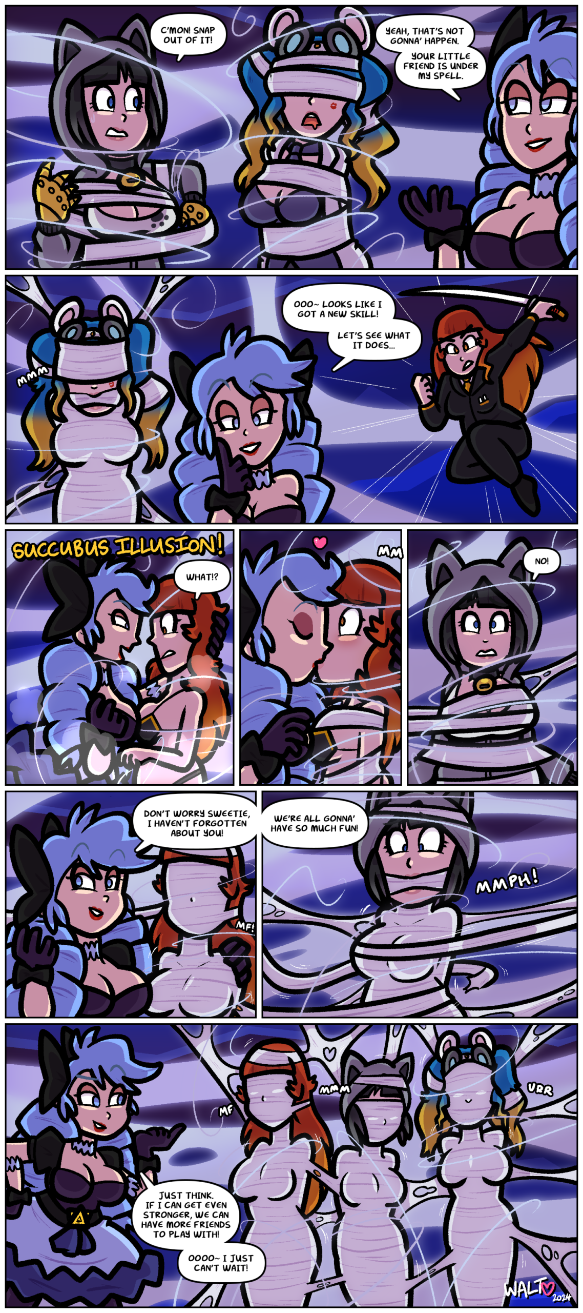 18/02/2024 – weaving new friendships (commission)