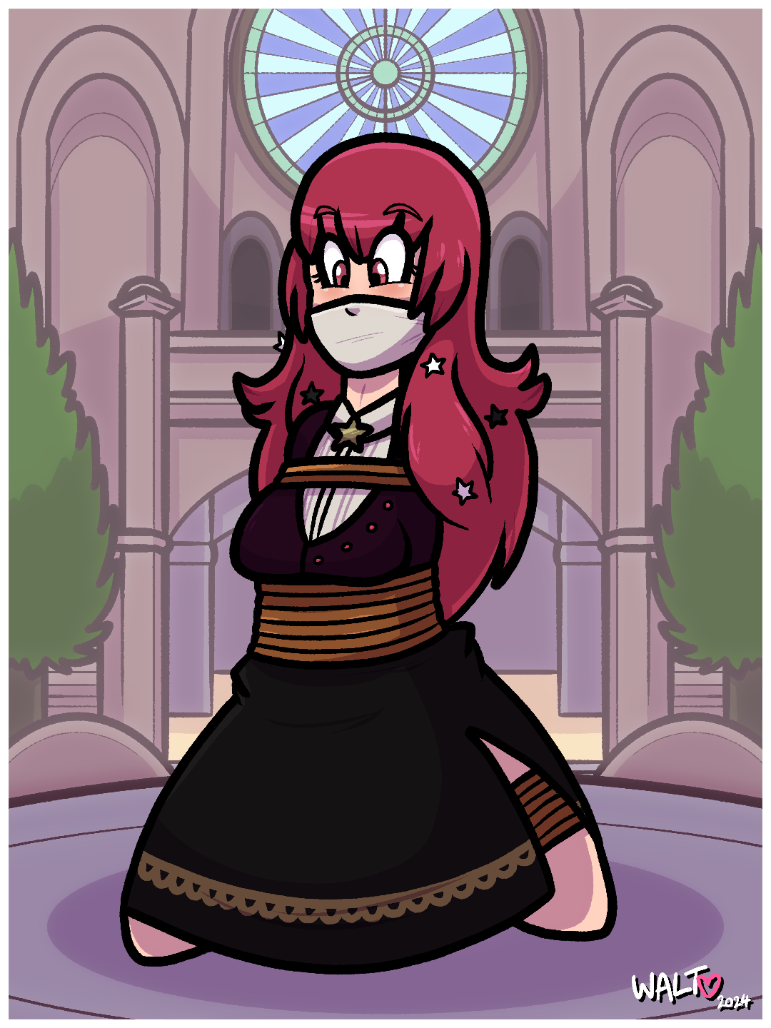 05/03/2024 – casual papaya in somniel (commission)