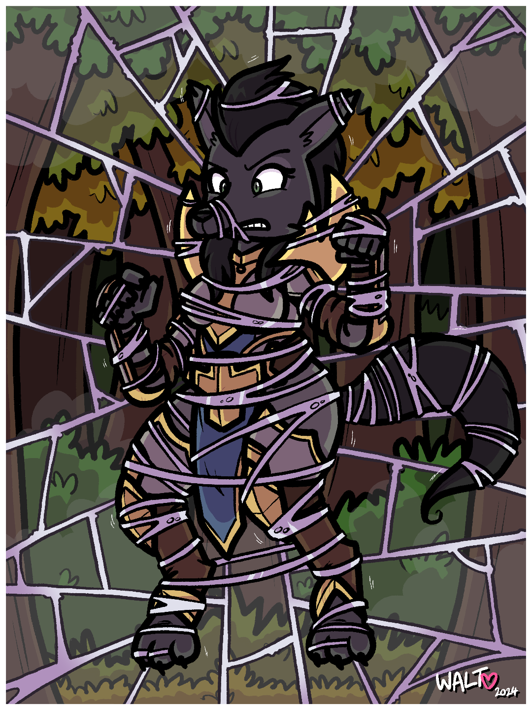 23/03/2024 – sticky struggles (commission)