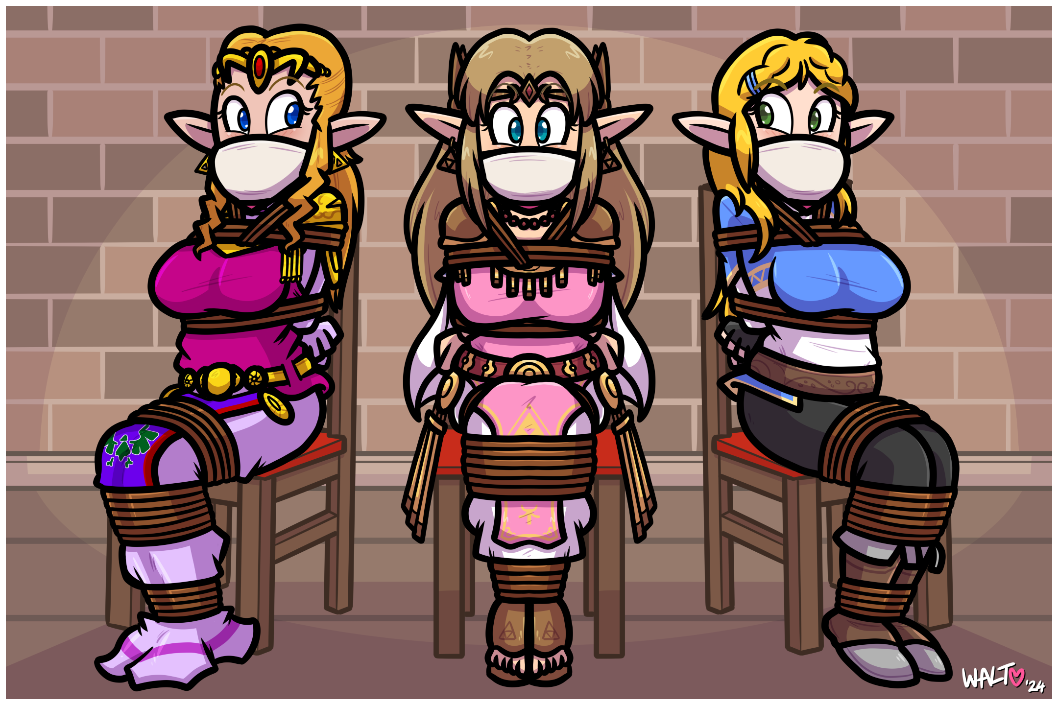 16/05/2024 – three zeldas (commission)