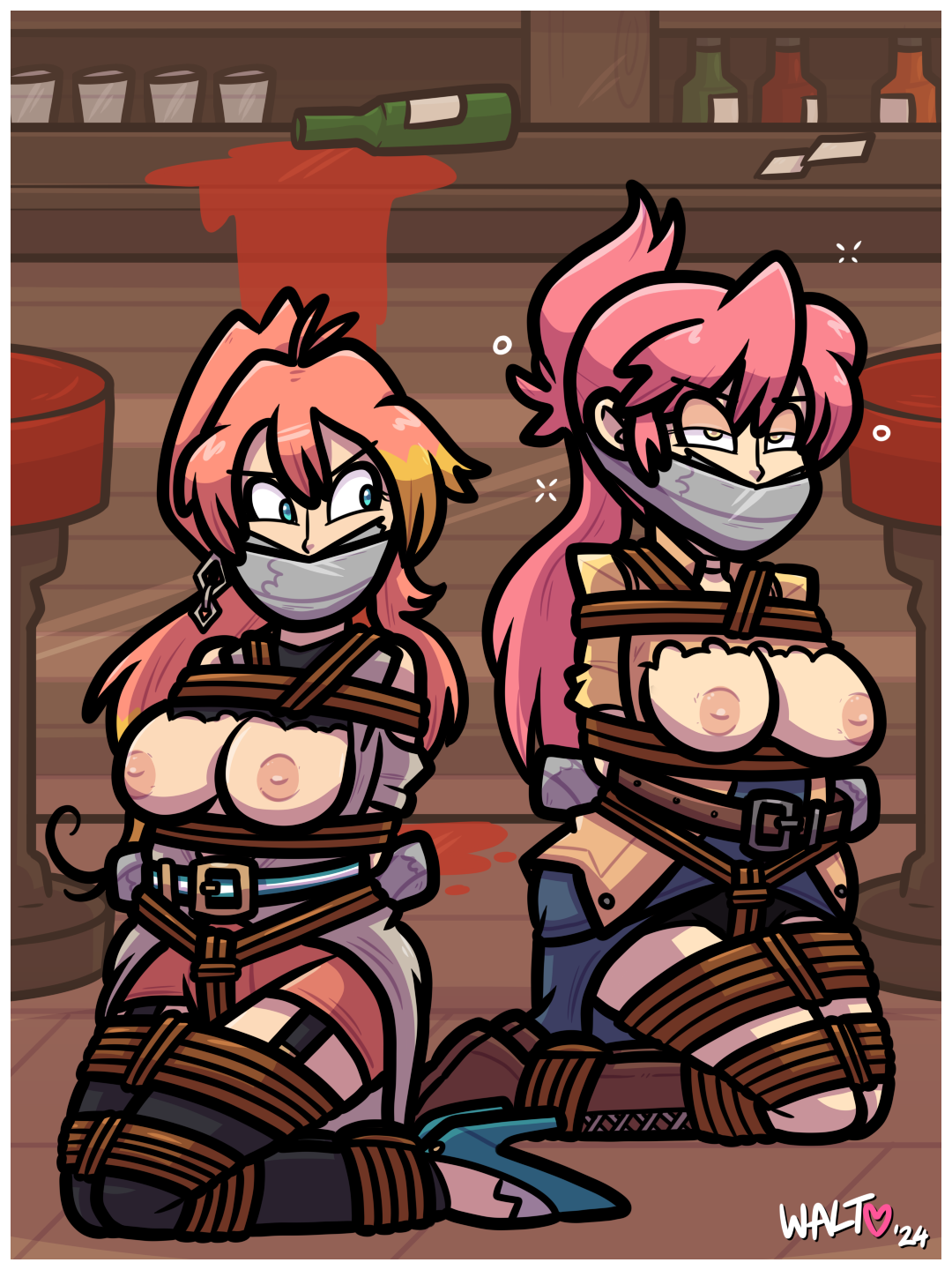 17/05/2024 – post bar brawl bound (commission)