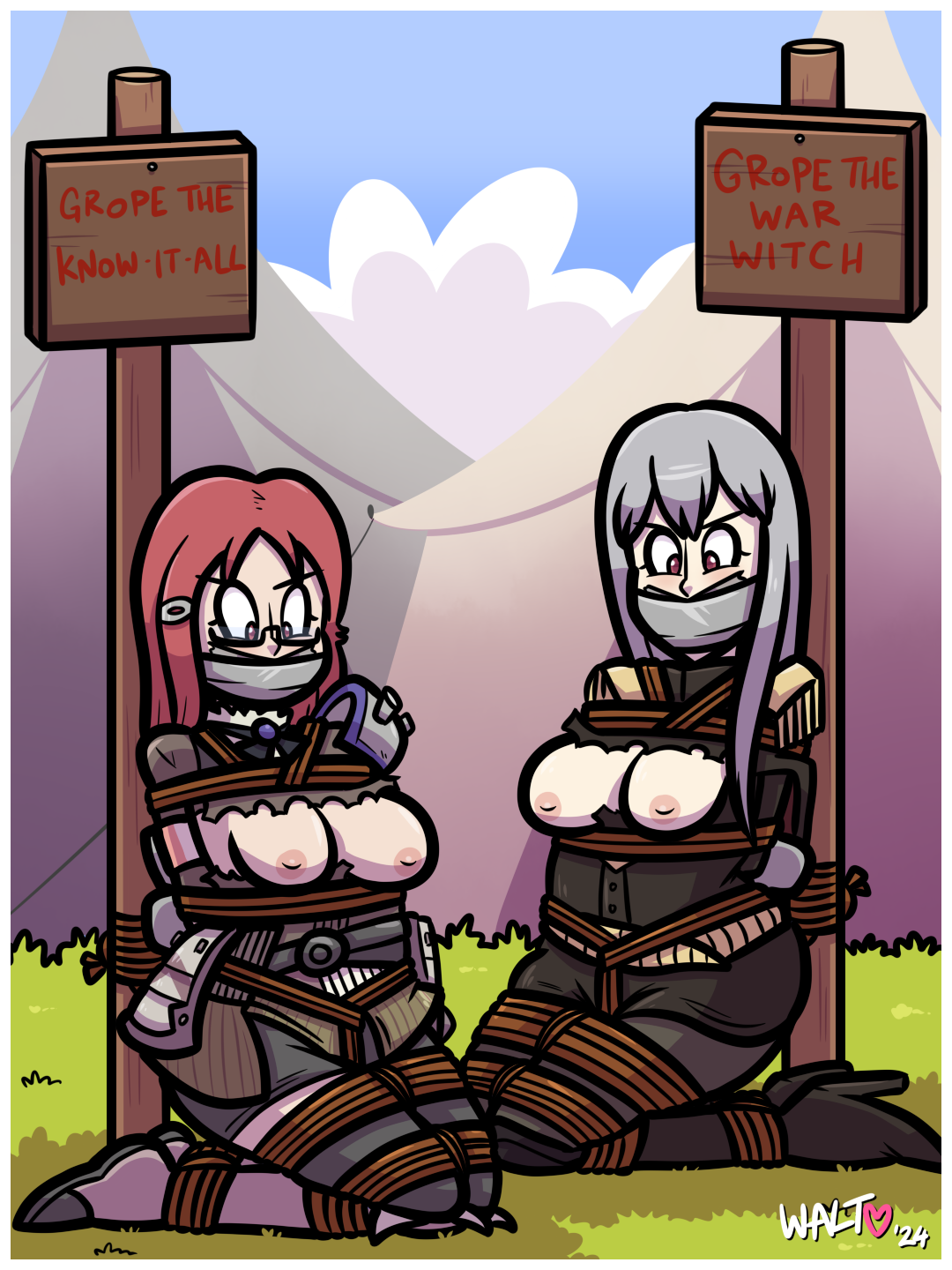 30/06/2024 – damsels of war, exposed (commission)