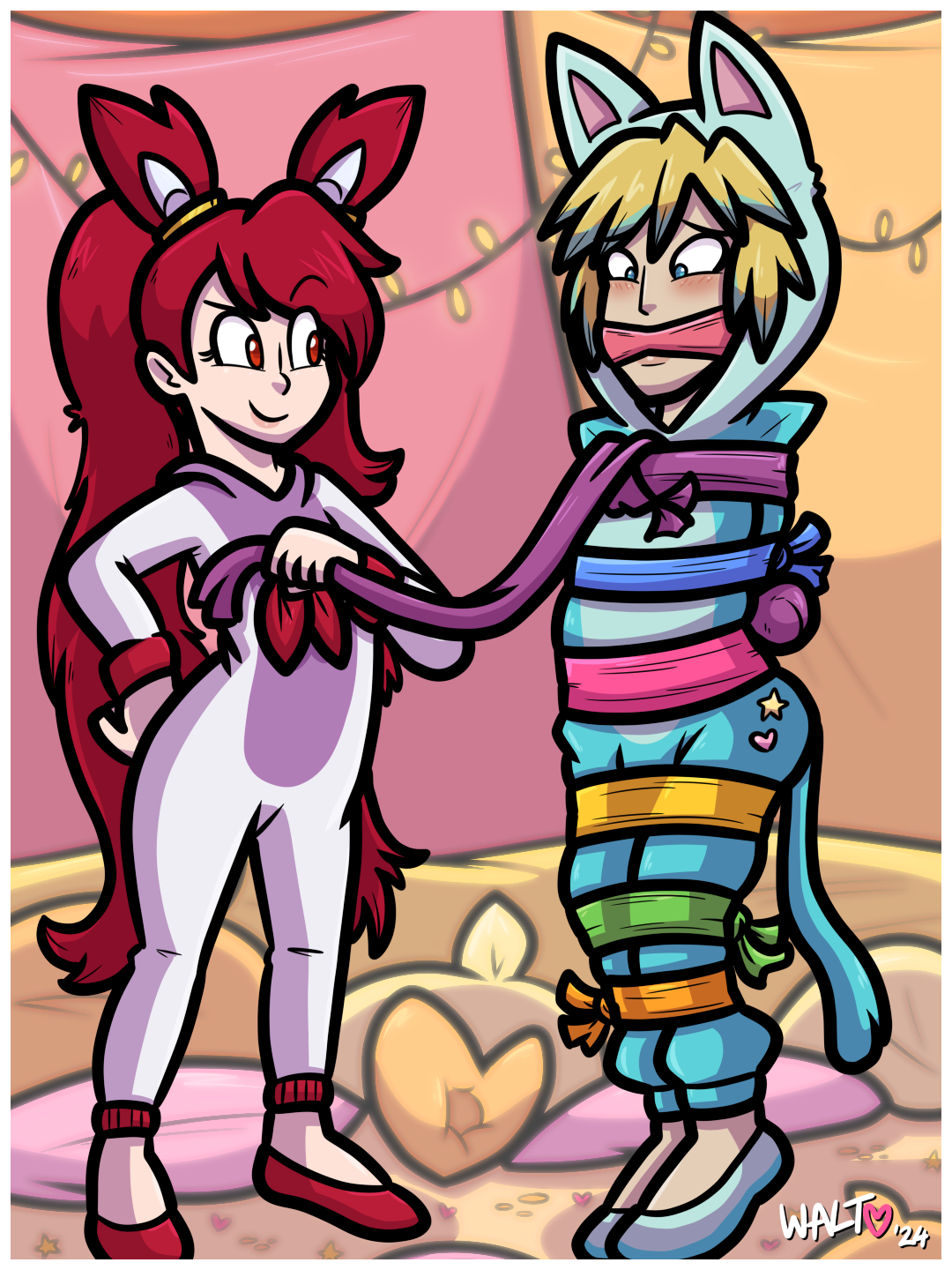 06/07/2024 – pajama party (commission)