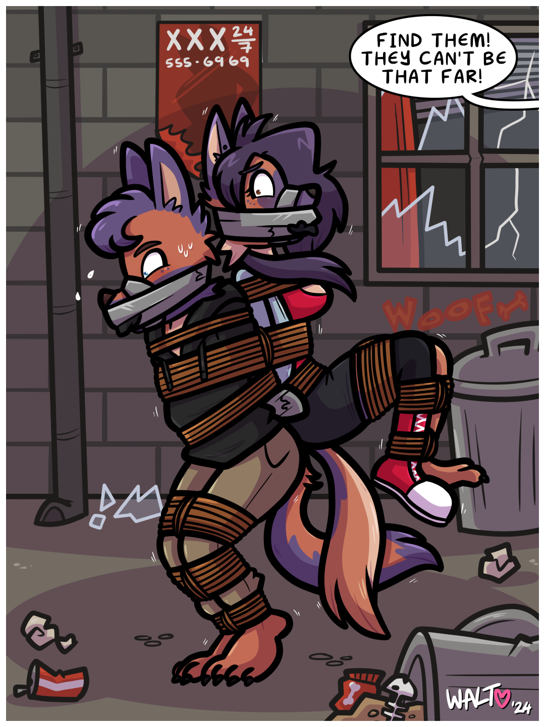 14/11/2024 – hoppin’ & hidin’ (commission)