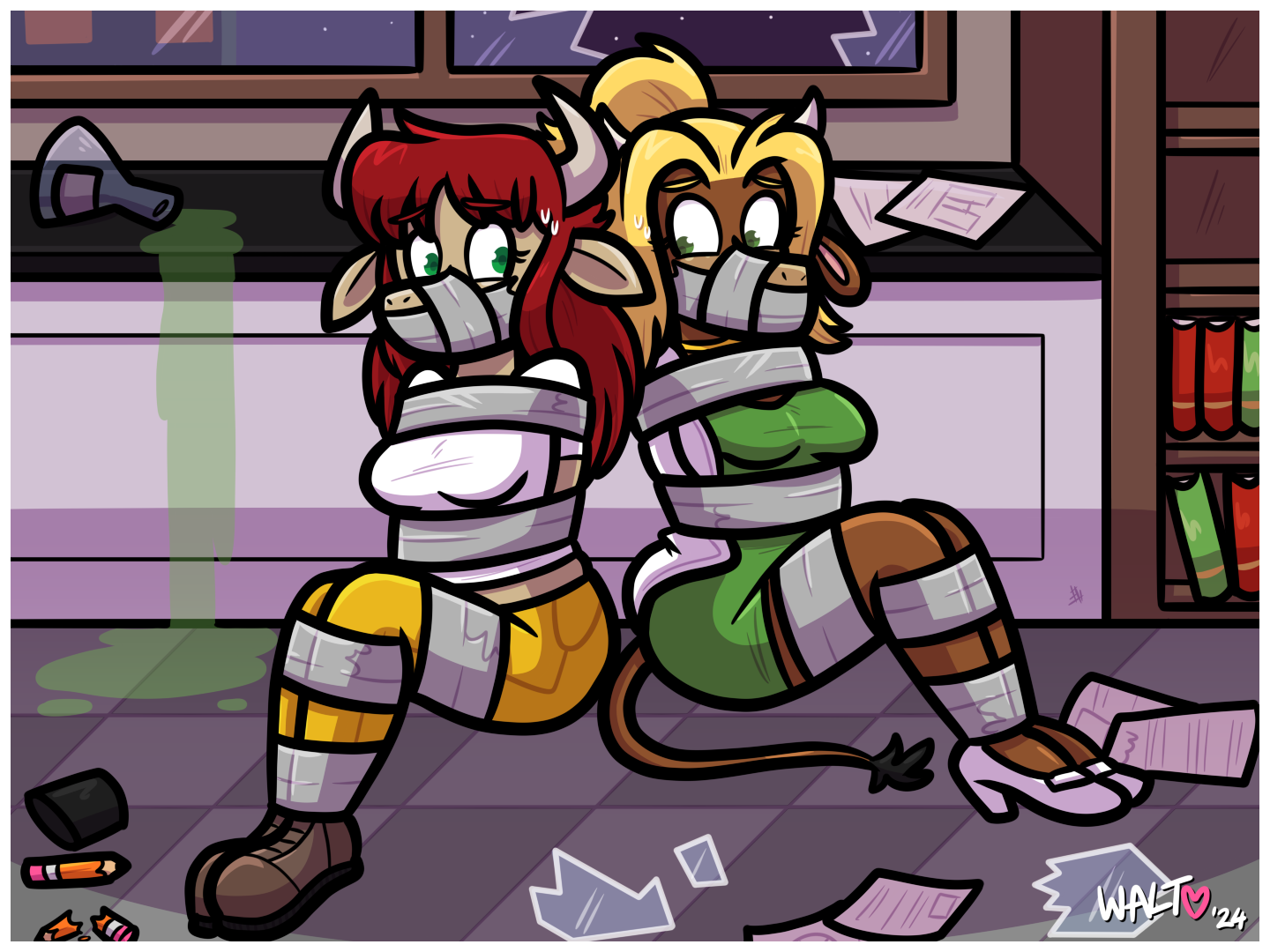 14/12/2024 – bound bovines (commission)