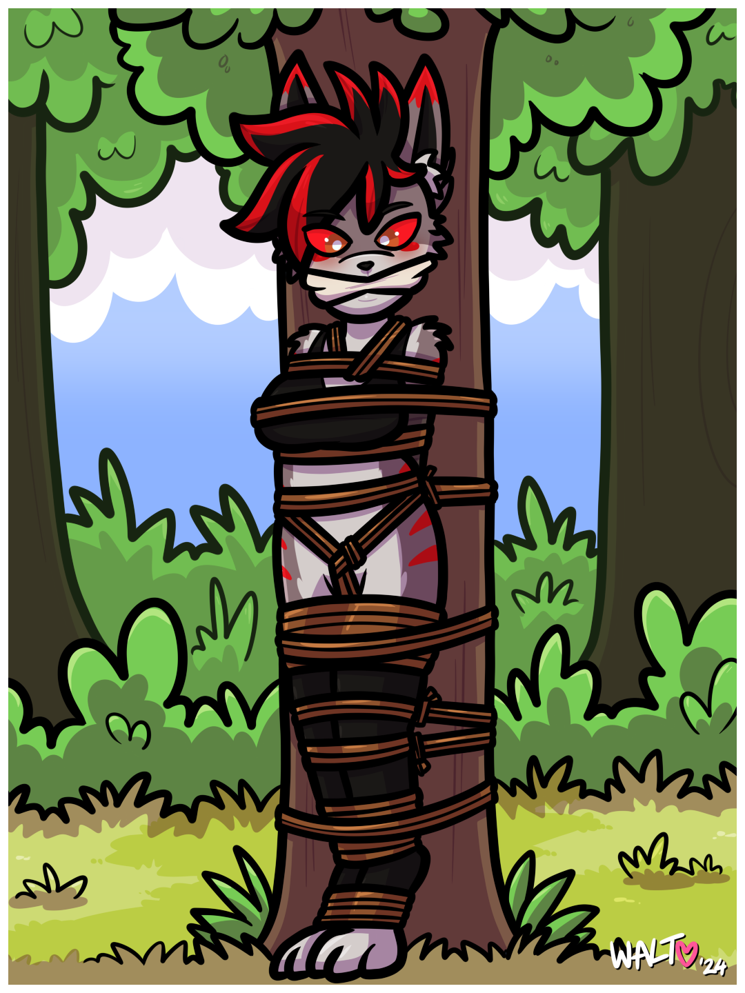 20/12/2024 – barking up the wrong tree (commission)