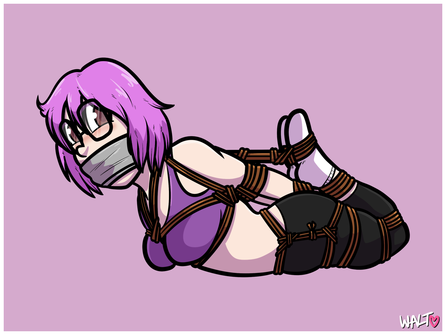 [12/02/2019] isabelle hogtied (commission)