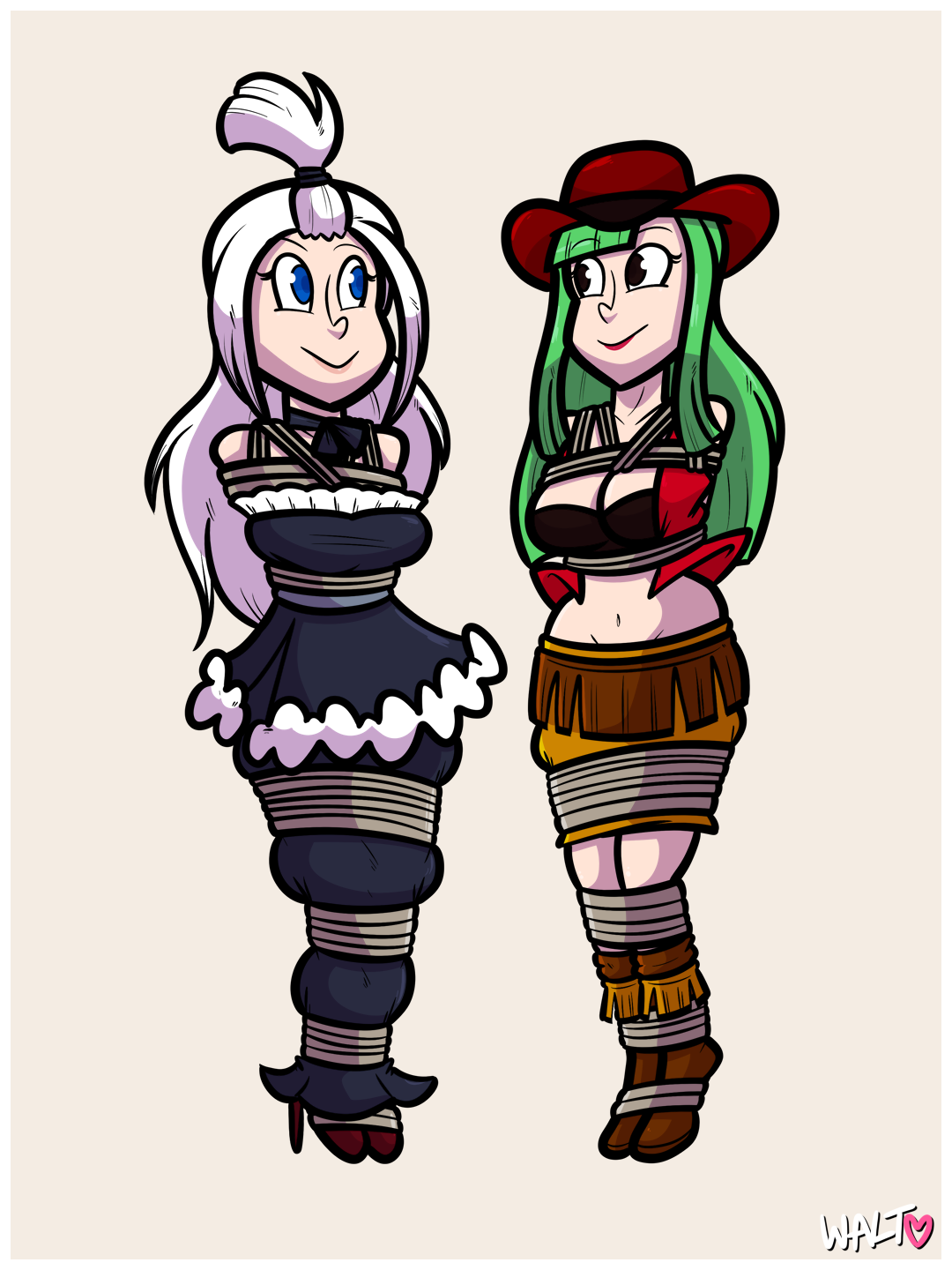 [14/02/2019] mirajane & bisca (commission)