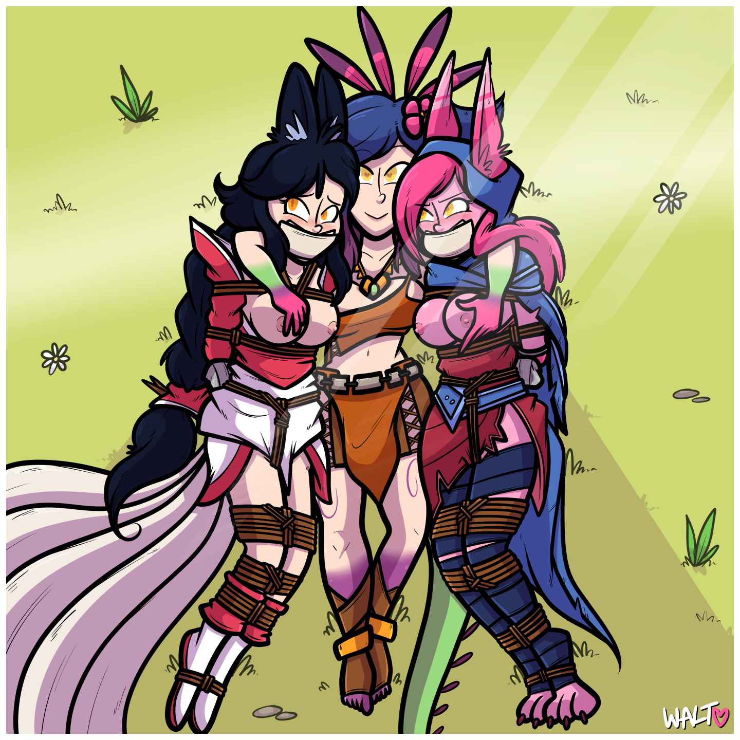 [24/03/2019] league of cuddles (commission)