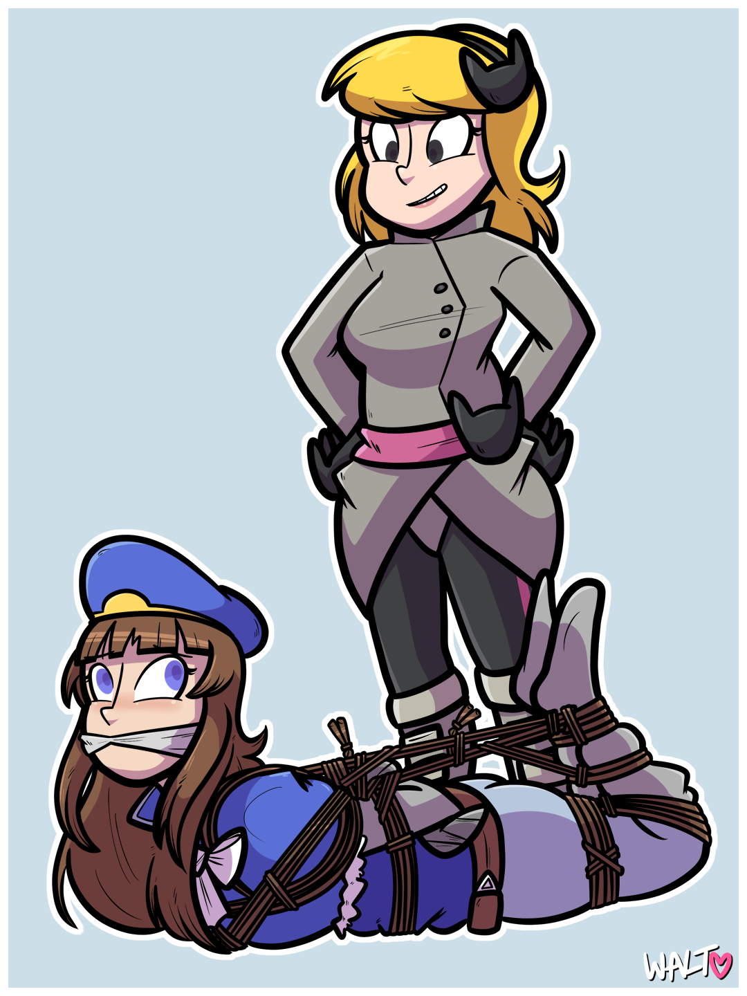 [27/03/2019] natalie’s hogtied prize (commission)