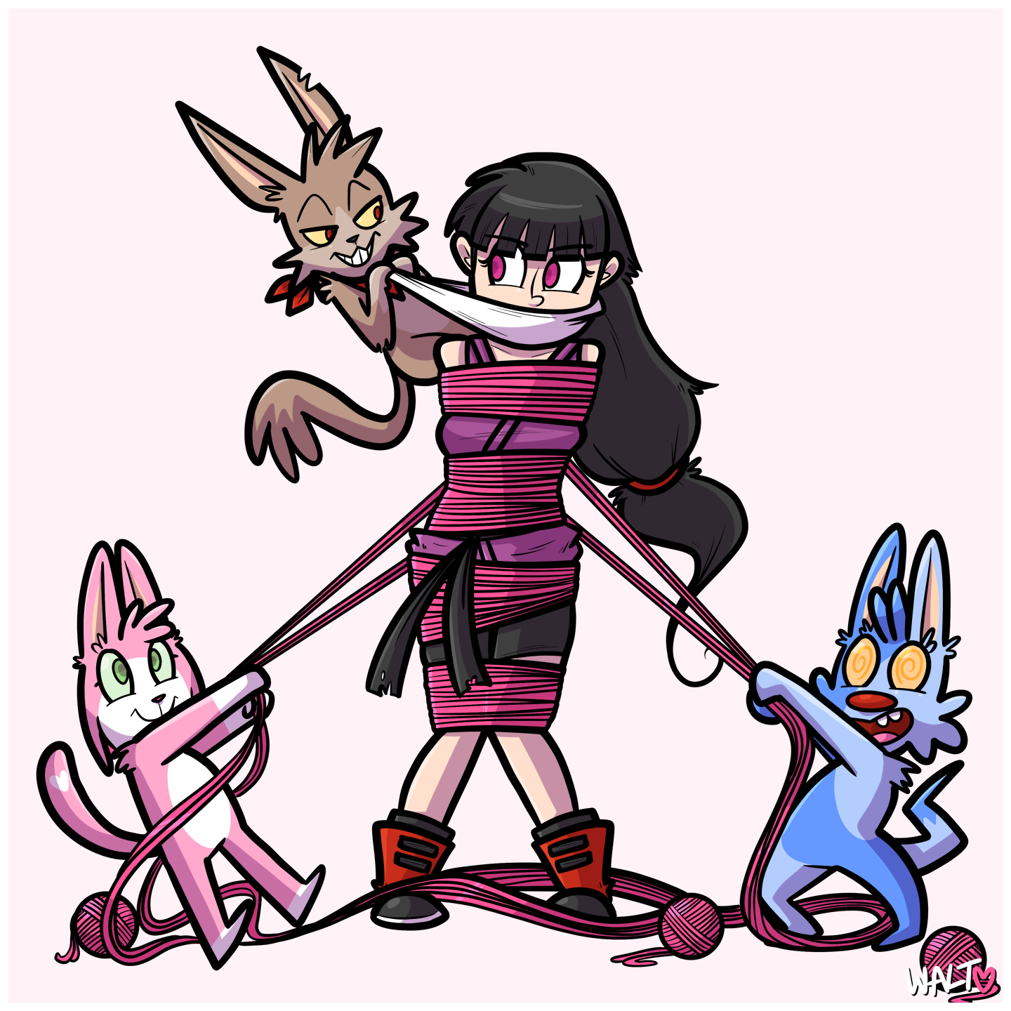 mai-li catnapped (commission)