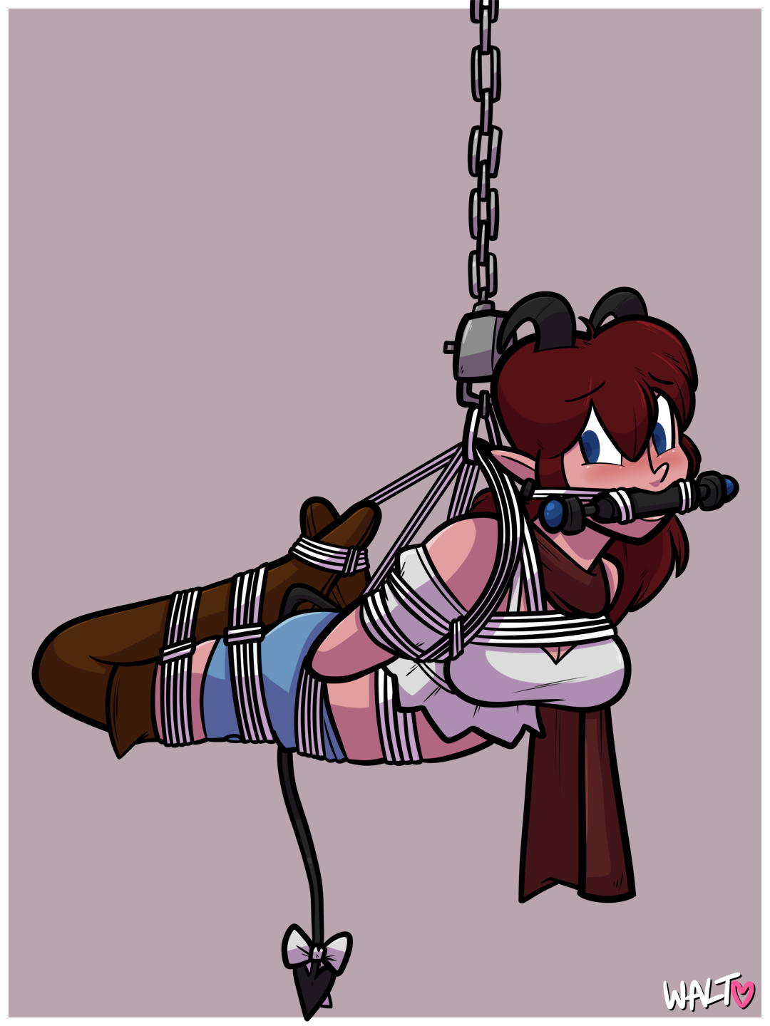 [30/07/2019] elissa hogtied (commission)