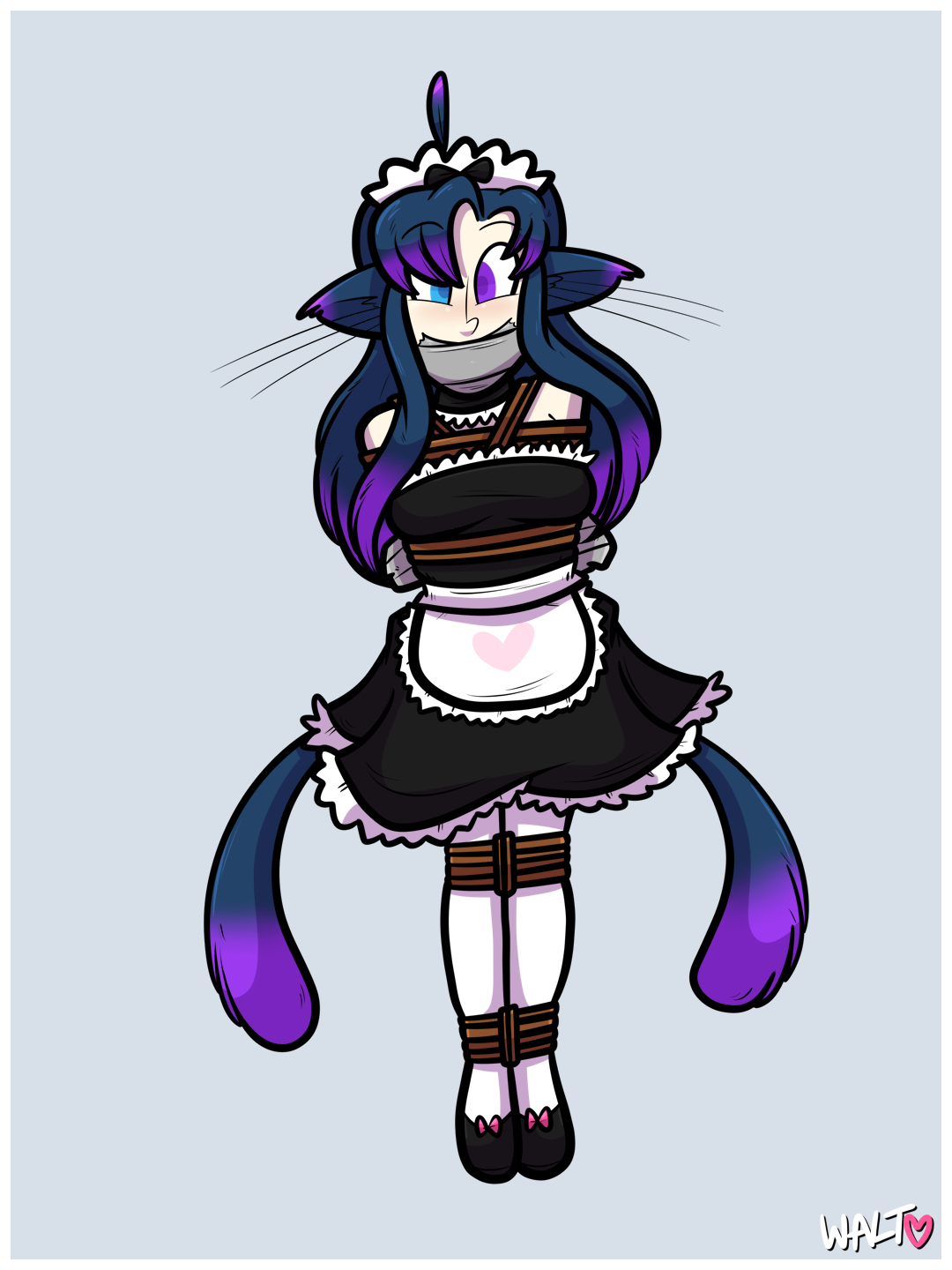 [02/08/2019] maid for bondage (commission)