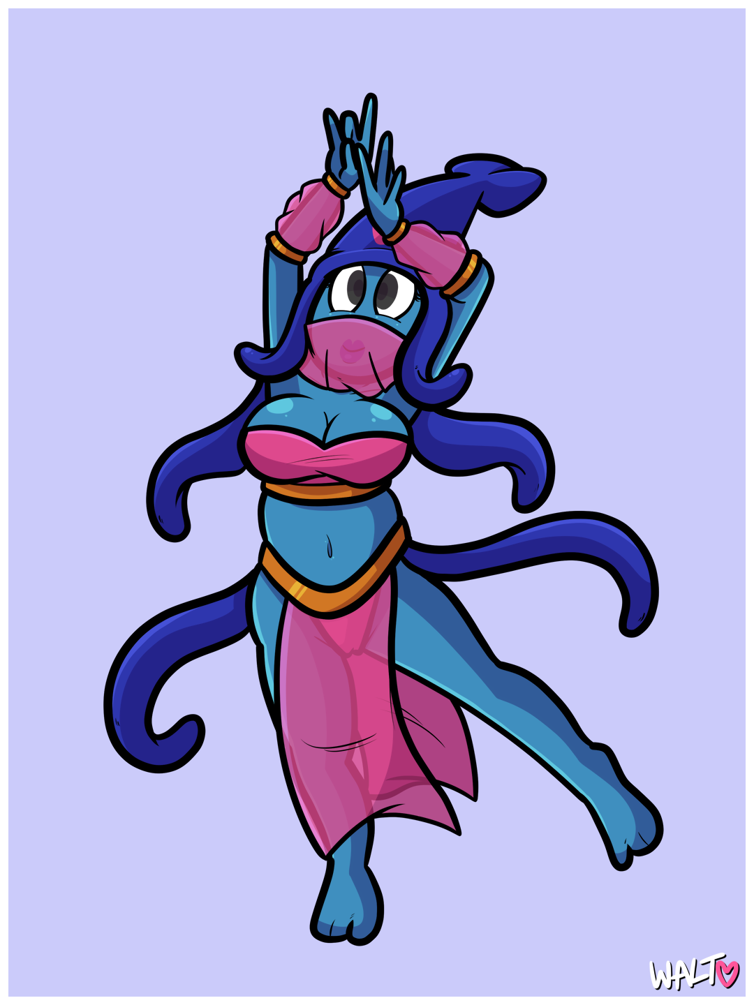 [10/09/2019] squid dance (commission)